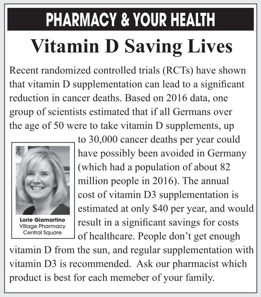 Vitamin D Saving Lives