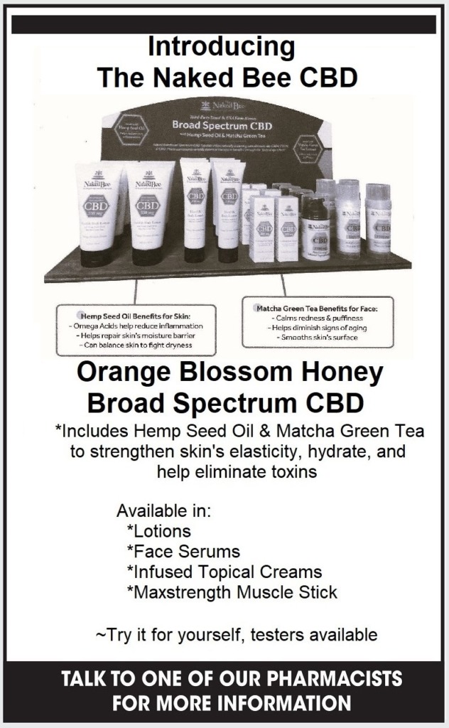 the naked bee CBD products