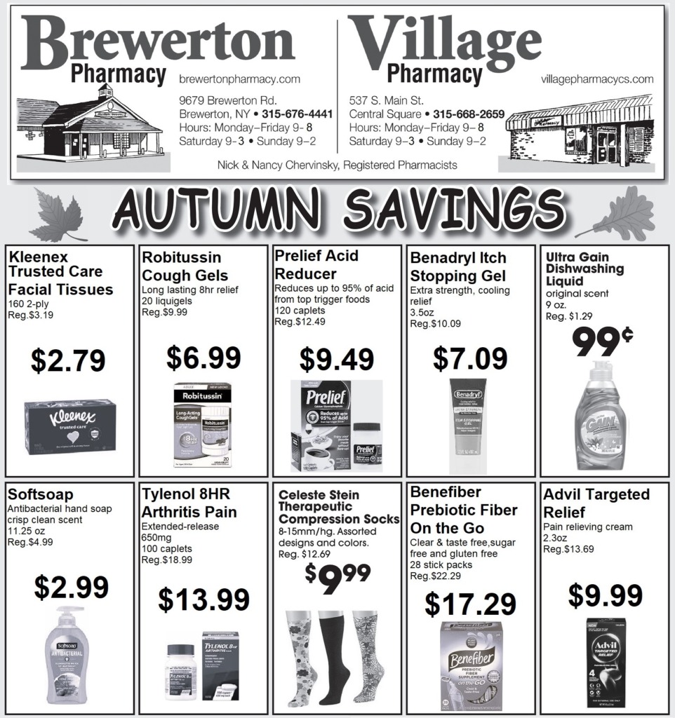 Autumn Savings this week