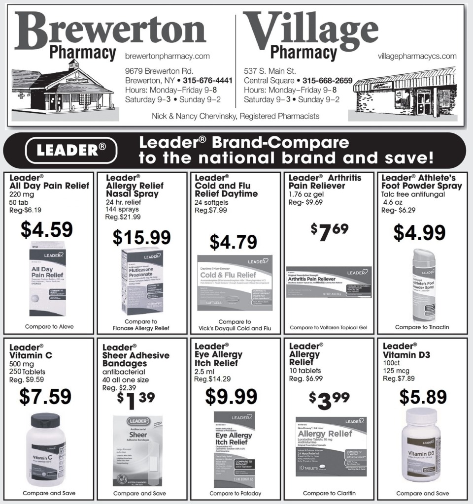 Save big $$ on Leader Brand this week
