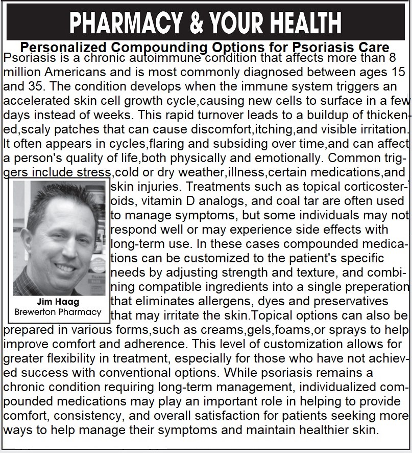 Pharmacy and Your Health: Personalized Compounding Options for Psoriasis Care...