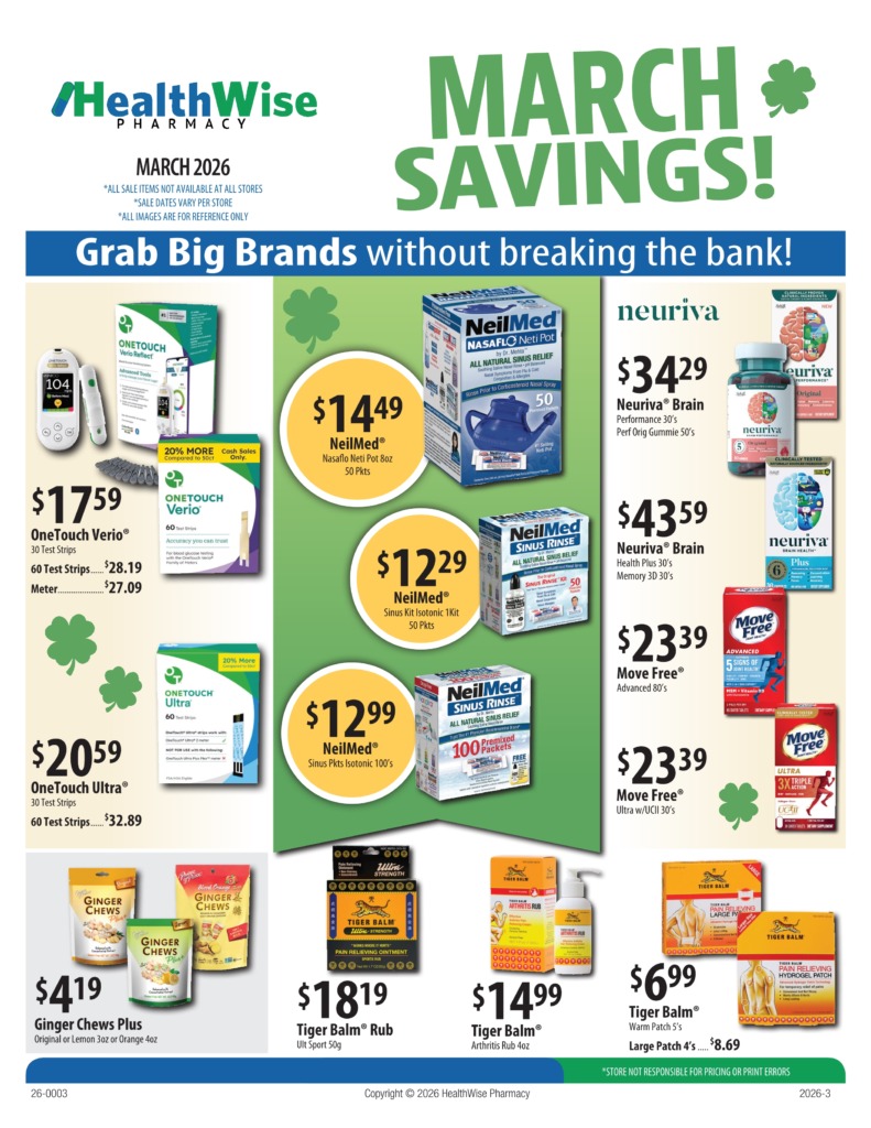 March ad page 1 of 4