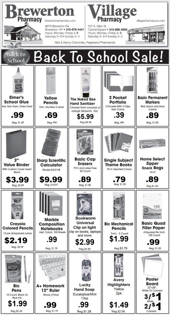Save on all things Back to School this week
