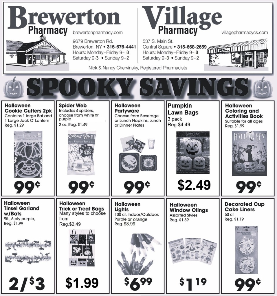 We've got some spooky savings this week, stop by and check them out